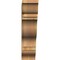 Ekena Millwork Funston Traditional Rough Sawn Bracket, Western Red Cedar, 4"W x 16"D x 16"H BKT04X16X16FST01RWR - alternate 2